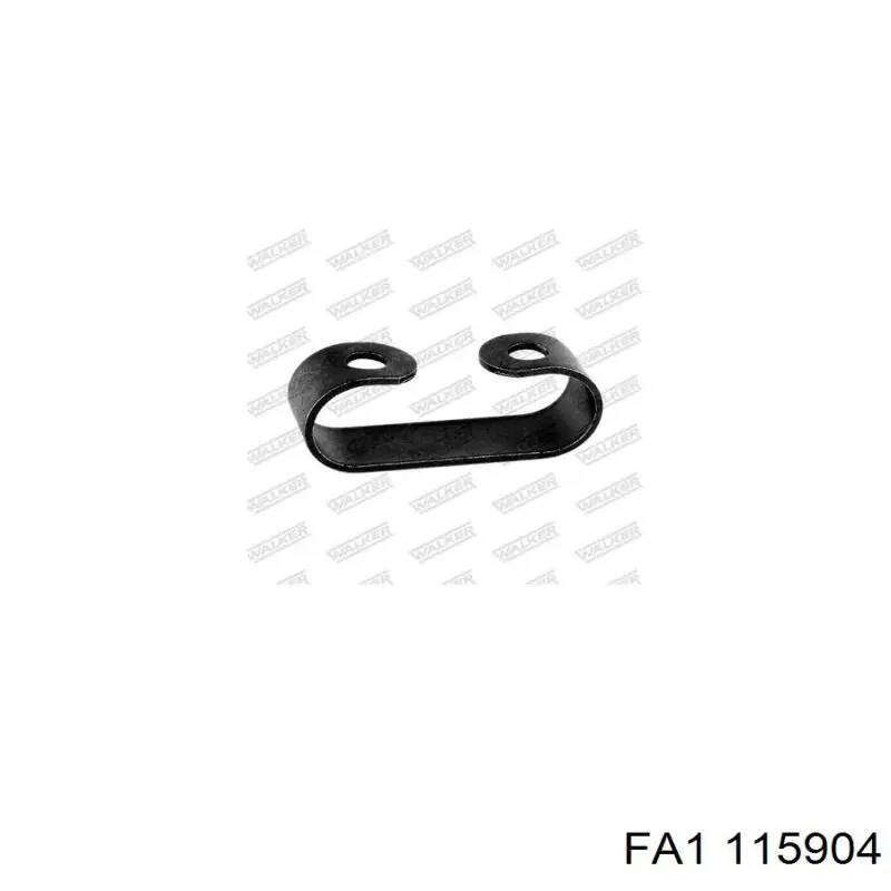 Хомут крепления глушителя передний FA1 115904 цена, от 1.74 USD