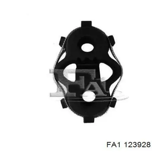 Купить 2061000Q0B Nissan/Infiniti Кронштейн задней подушки глушителя