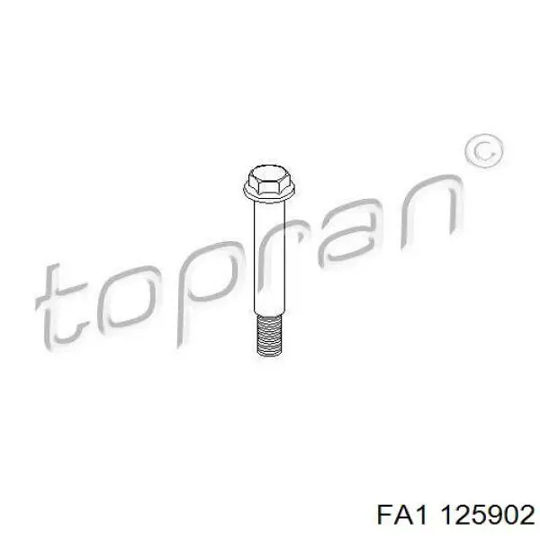 Болт выхлопной системы (глушителя) на Opel Corsa A 