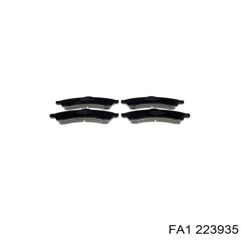 Подушка крепления глушителя FA1 223935 цена, от 1.85 USD