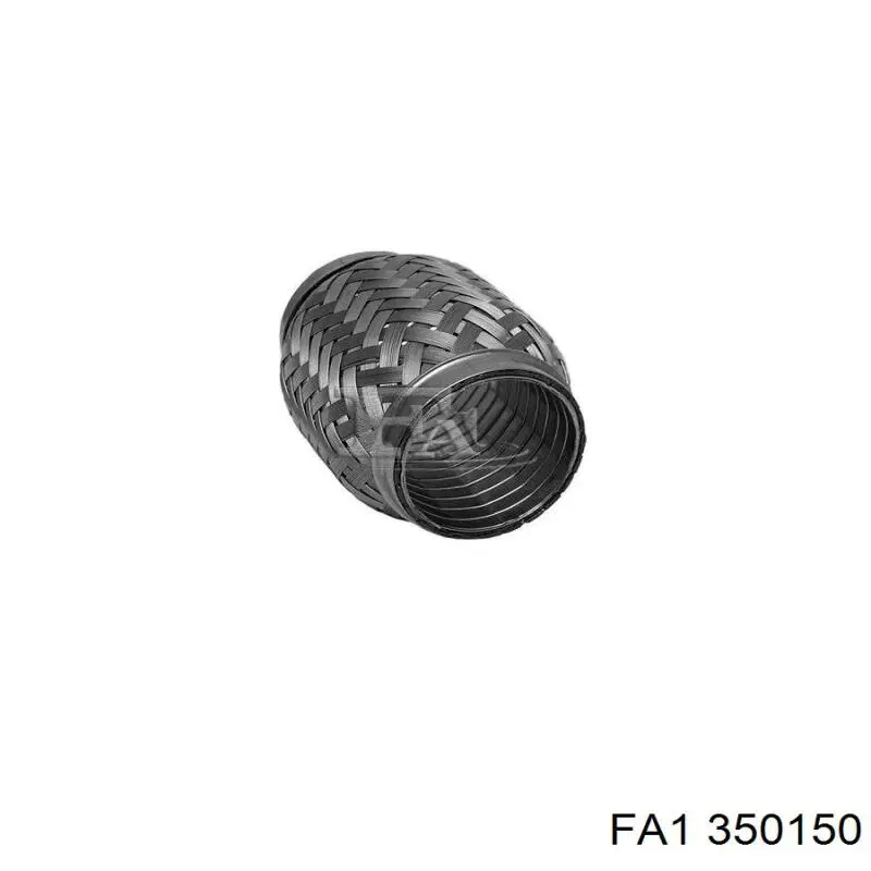 350-150 FA1 ondulação do silenciador