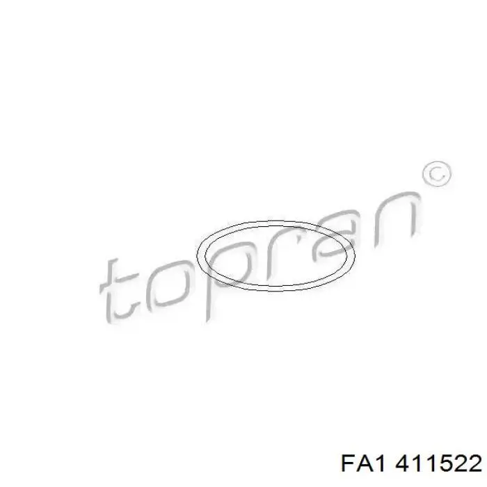 Прокладка шланга отвода масла от турбины FA1 411522 цена, от 0.86 USD
