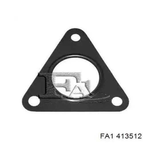 413-512 FA1 vedante de turbina dos gases de escape, admissão