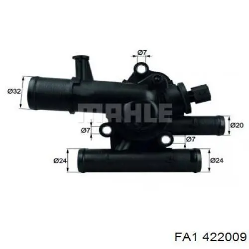 Прокладка всасывающего коллектора FA1 422009 цена, от 6.80 USD