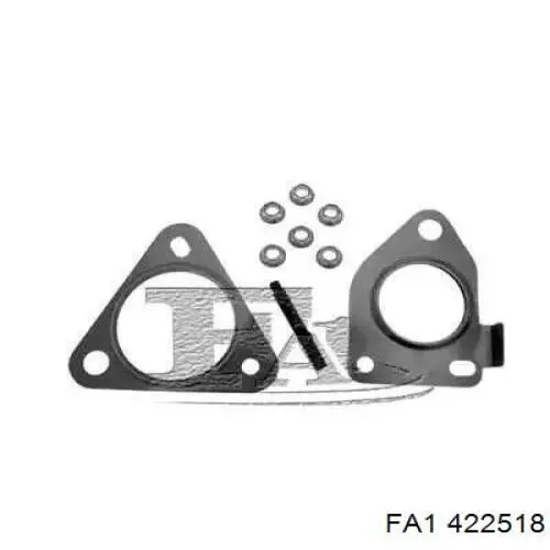 Прокладка турбины выхлопных гахов, впуск Renault (RVI) 1441500QAA