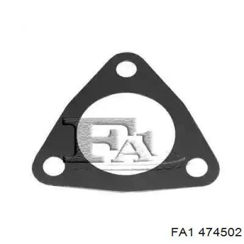 474-502 FA1 vedante de turbina dos gases de escape, admissão