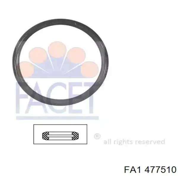 Прокладка турбины выхлопных газов, впуск FA1 477510 цена, от 1.81 USD