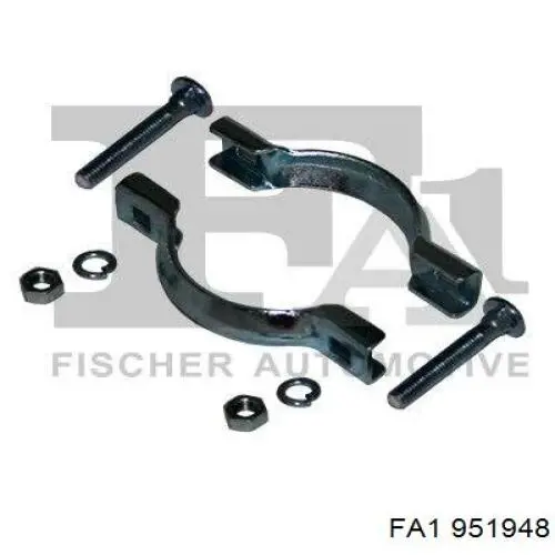 Хомут глушителя передний 1787788 Ford