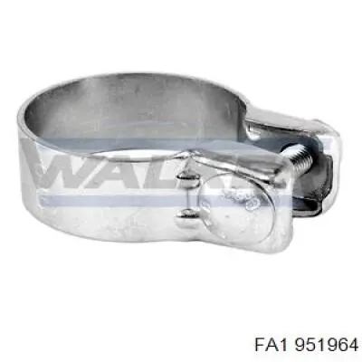Хомут крепления глушителя передний FA1 951964 цена, от 2.04 USD