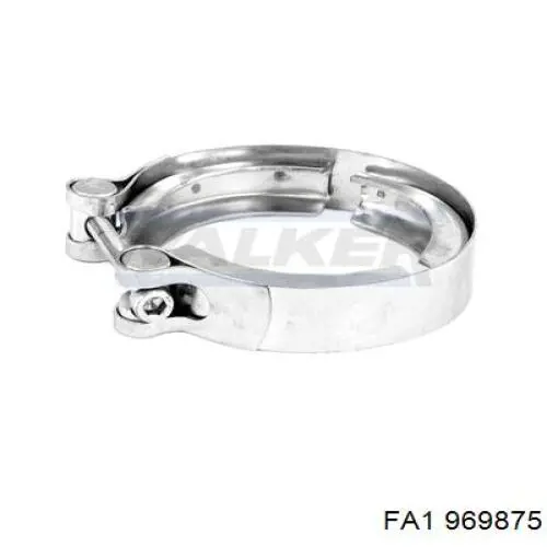Хомут крепления глушителя передний FA1 969875 цена, от 9.63 USD