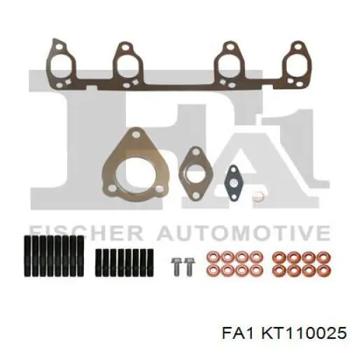 KT110025 FA1 Монтажный комплект прокладки турбины
