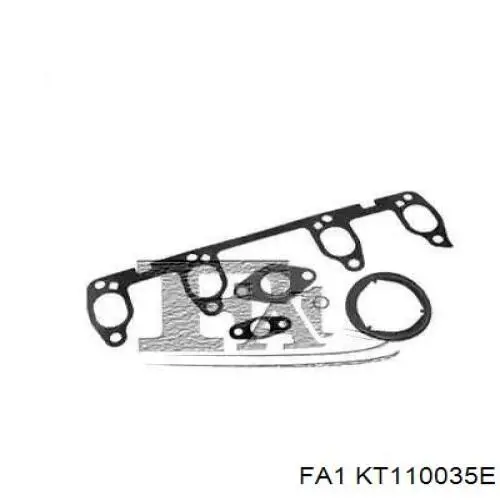 KT110035E FA1 Монтажный комплект прокладки турбины