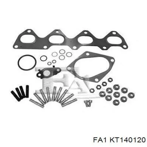 Прокладка турбины, монтажный комплект FA1 KT140120 цена, от 30.12 USD