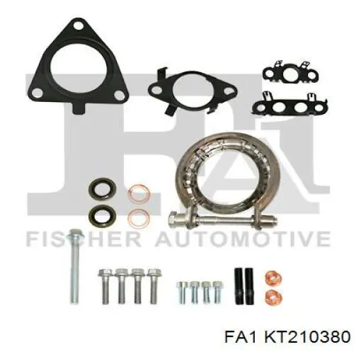 KT210380 FA1 vedante de turbina, kit de montagem