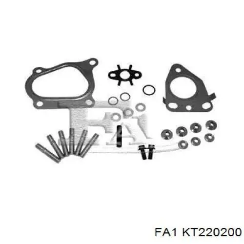 512 0808 Autotechteile vedante de turbina, kit de montagem