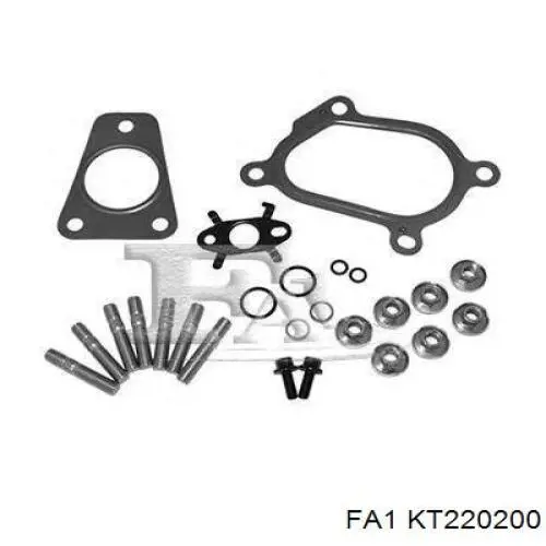Прокладка турбины монтажный комплект Renault (RVI) 7701477301