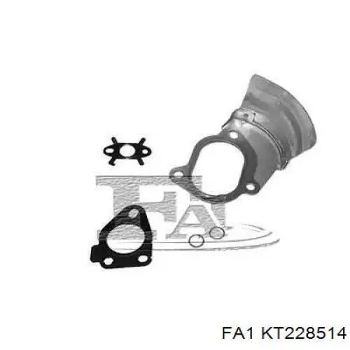 Купить 208A01685R Renault (RVI) Прокладка турбины