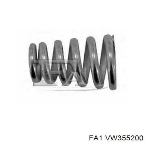 Купить VW355200 FA1 Гофра глушителя, универсальная
