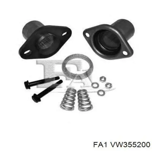 Гофра глушителя, универсальная FA1 VW355200 цена, от 19.08 USD