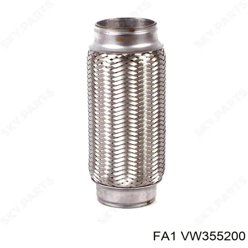 VW355200 FA1 Гофра глушителя, универсальная