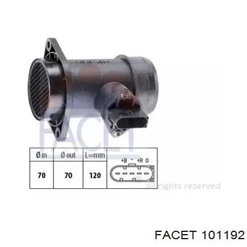 Купить EPBMFN5D015H NGK Воздухомер