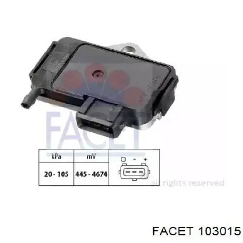 Купить 0261230004 Bosch Датчик MAP