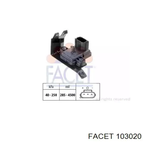 1144420 Ford Датчик давления воздуха