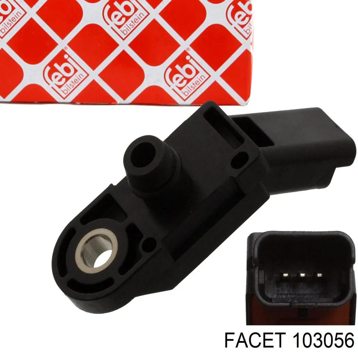 Датчик абсолютного давления в коллекторе Facet 103056 цена, от 30.16 USD