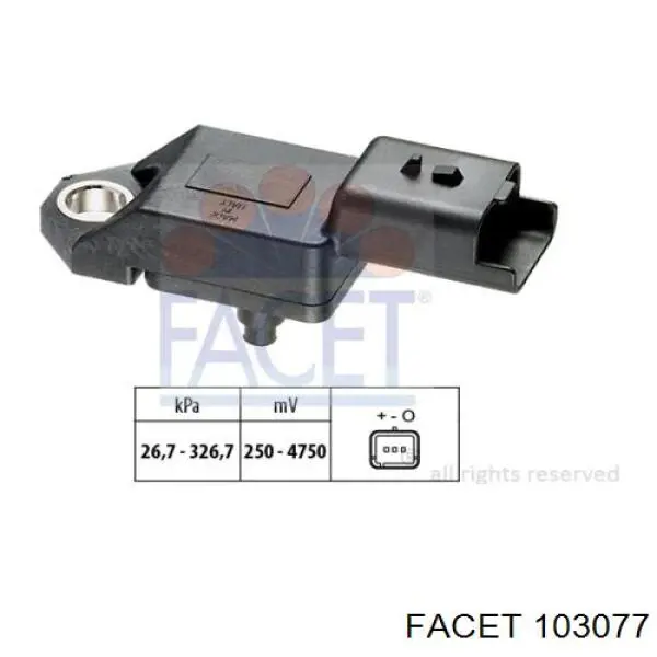 Датчик абсолютного давления в коллекторе Autlog AS4945 цена, от 15.75 USD