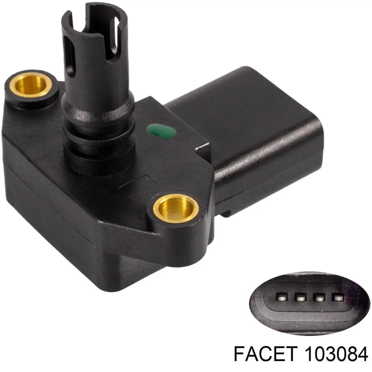 Sensor De Presion Del Colector De Admision 103084 Facet