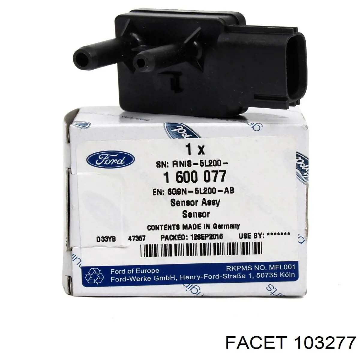 Датчик давления выхлопных газов Fast FT54201