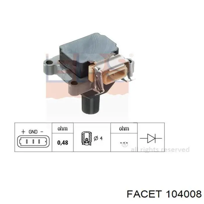 Датчик температуры наддува Lucas SNB1136 цена, от 5.07 USD