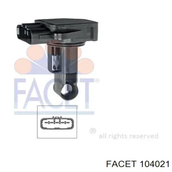 Датчик температуры воздушной смеси Facet 104021