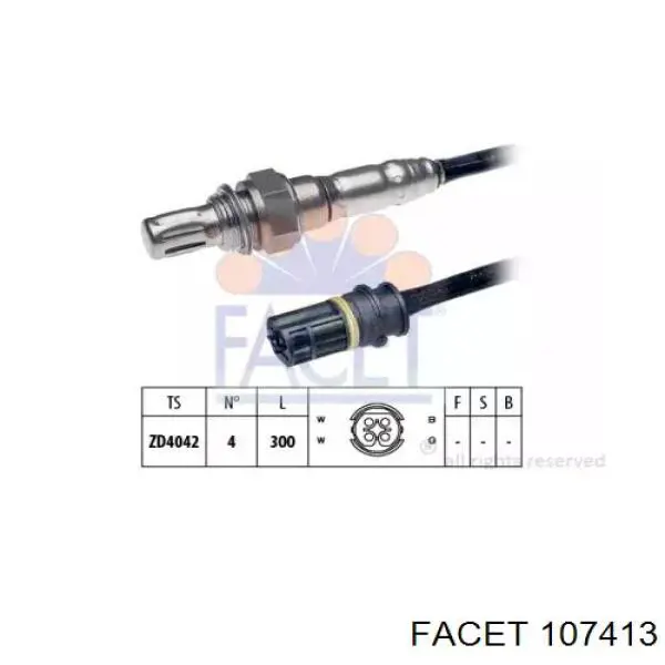 Лямбда-зонд 107413 Facet