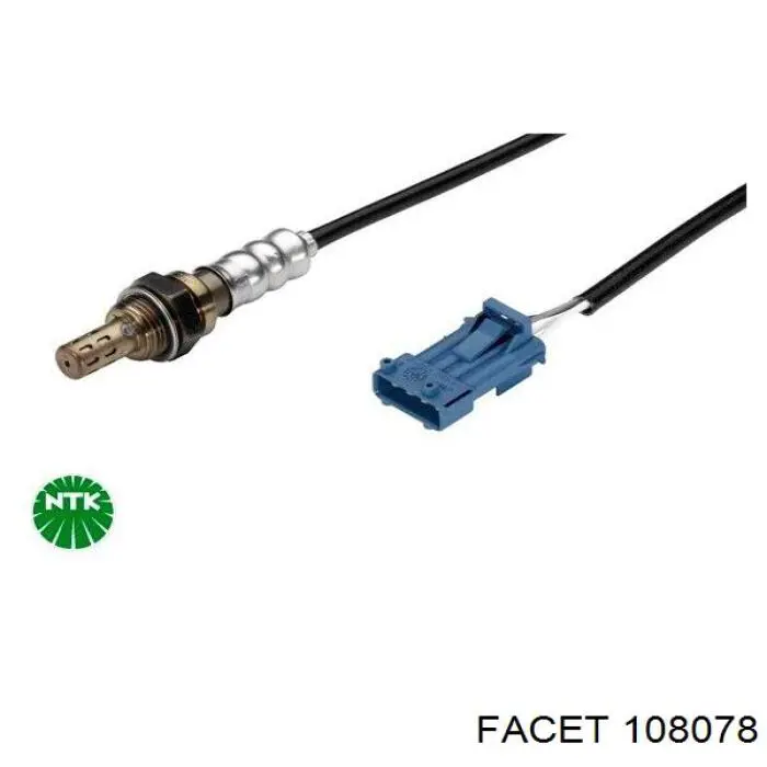 Sonda Lambda Sensor De Oxigeno Post Catalizador 108078 Facet