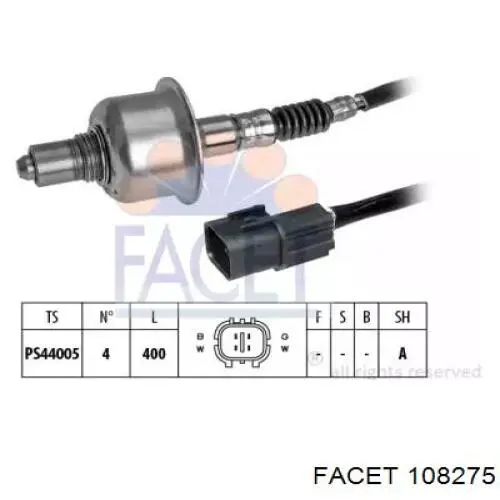 Sonda lambda, sensor de oxigênio até o catalisador para KIA Picanto (TA)