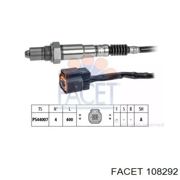 570021A ERA sonda lambda, sensor de oxigênio depois de catalisador