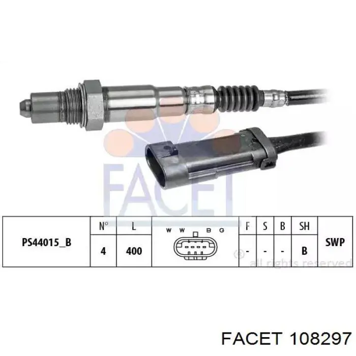 Лямбда датчик кислорода Opel 0855253 цена, от 47.78 USD