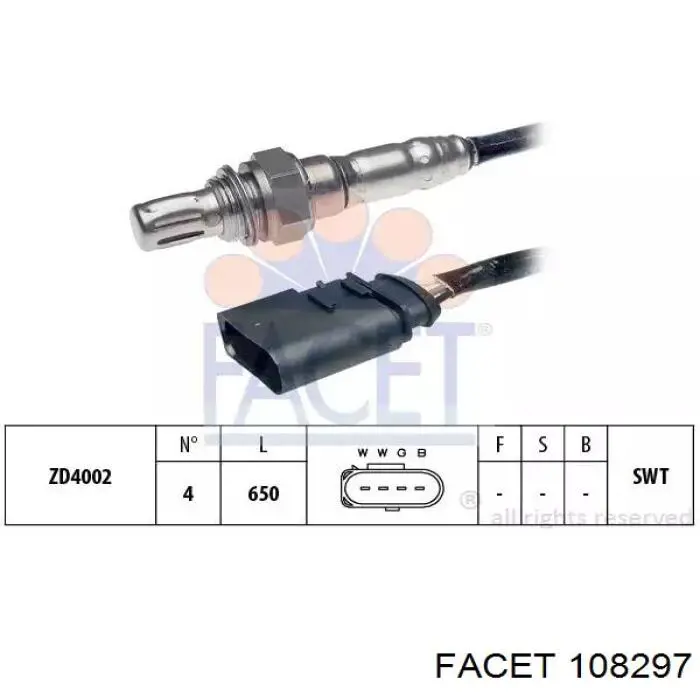 Sonda Lambda 108297 Facet