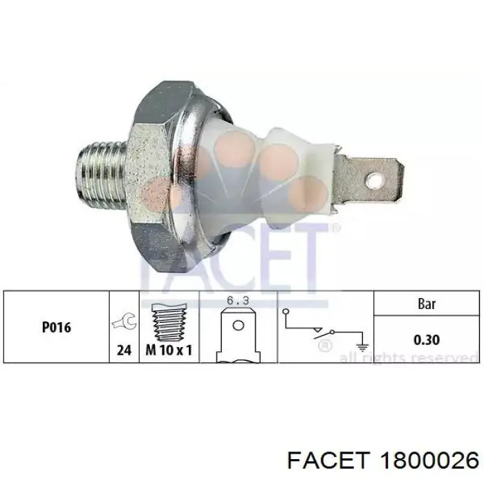 Манометры (указатель давления масла) Bosch 986344040 цена, от 2.93 USD