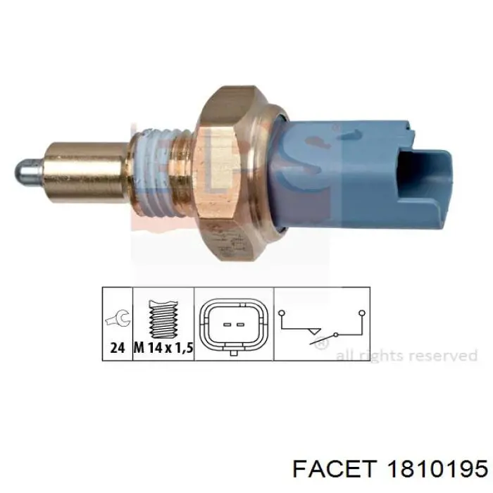 Датчик стоп сигнала 103678 Febi
