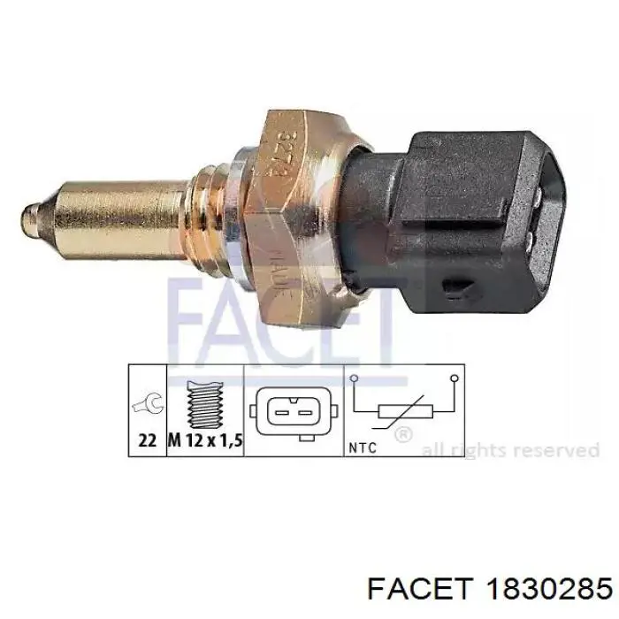 Датчик температуры жидкости Mahle Original TSE29