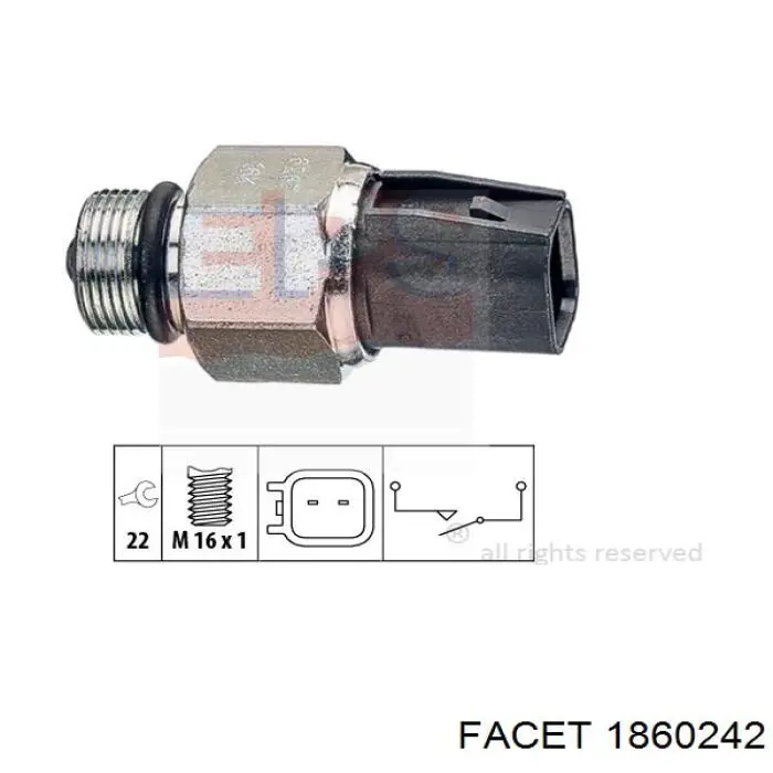 Включатель фонарей заднего хода BSG 30840010 цена, от 7.36 USD