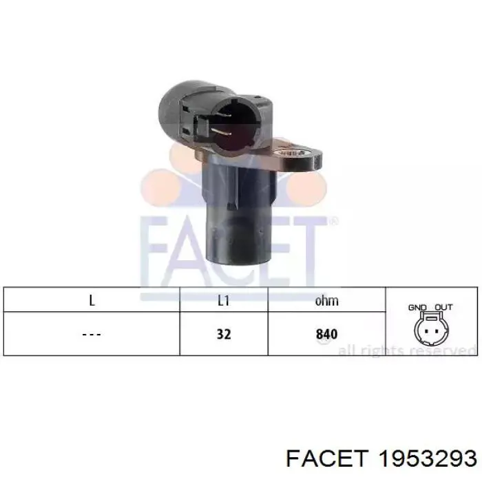 Купить 064848217010 Magneti Marelli Датчик оборотов коленвала