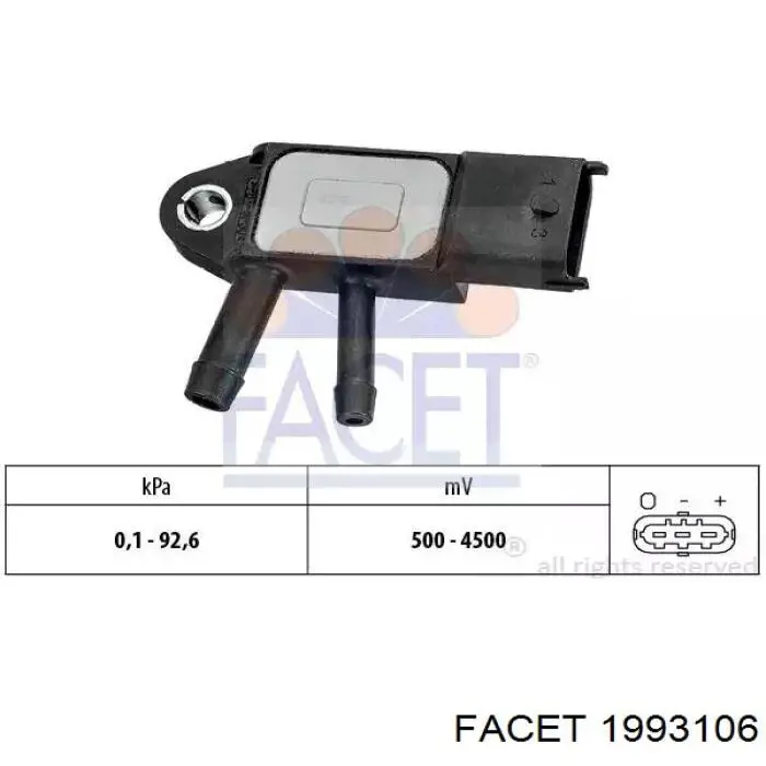 Купить A0261230189 Mercedes Датчик MAP