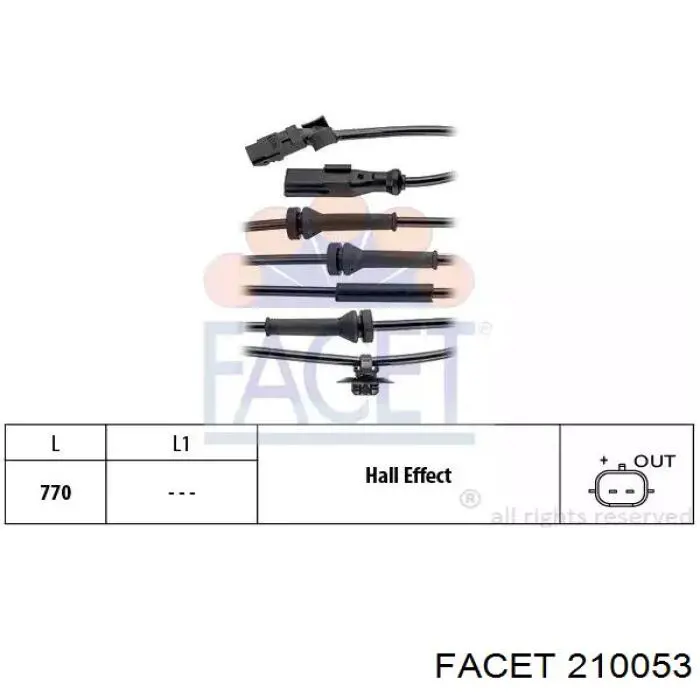 Датчик АБС (ABS) задний Febi 102476 цена, от 22.90 USD