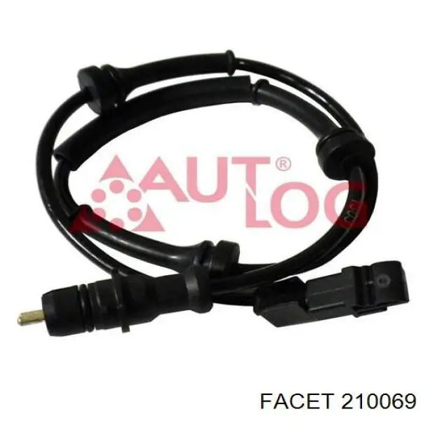 Sensor ABS delantero 210069 Facet