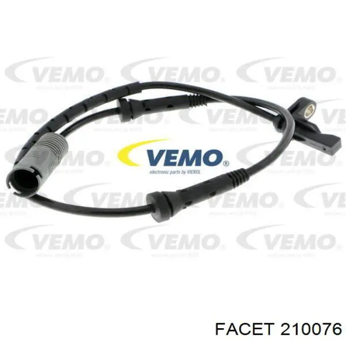 Sensor ABS delantero 210076 Facet