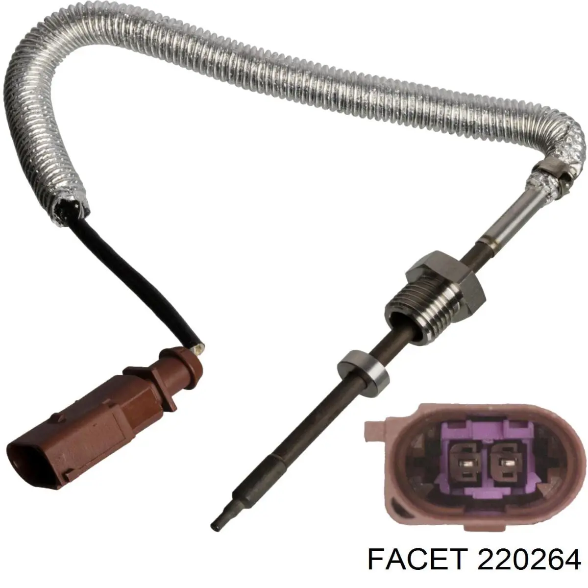 220264 Facet sensor de temperatura dos gases de escape (ge, antes de filtro de partículas diesel)