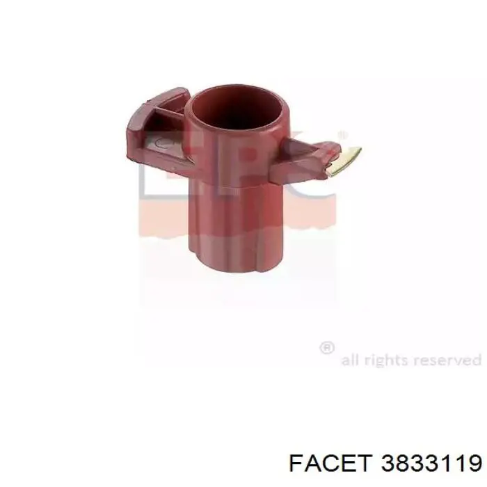 Бегунок трамблера YEC K25008